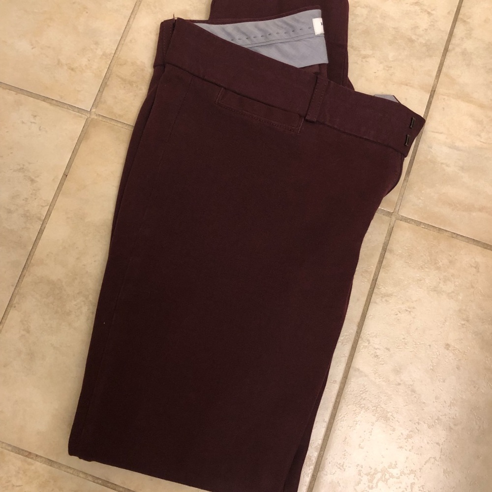 Banana Republic Sloan Skinny Fit Solid Ankle Pant